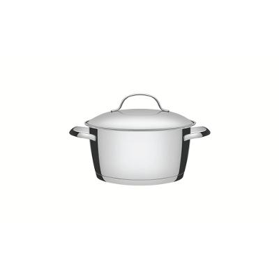 Caçarola Funda Tramontina Allegra Inox Fundo Triplo 16cm 1,5L