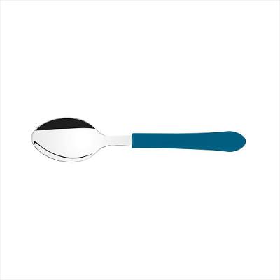Colher Sobremesa Inox Leme Azul
