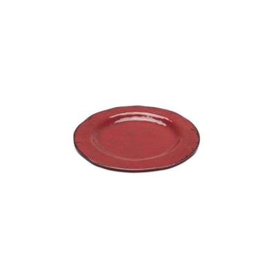 Prato Raso Marselha 27,8x1,6cm Vermelho Haus Concept