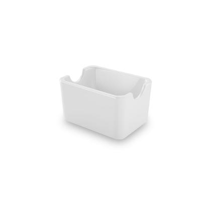 Porta Adoçante Retangular Buffet Branco 9,3x6,7x5,4cm Haus Concept