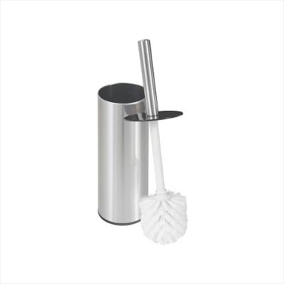 Escova Banheiro Pp E Suporte Inox