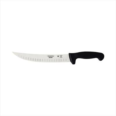 Faca Carne Inox 10 Profissional Preta
