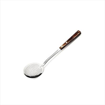 Espumadeira Inox Polywood Castanho Tramontina