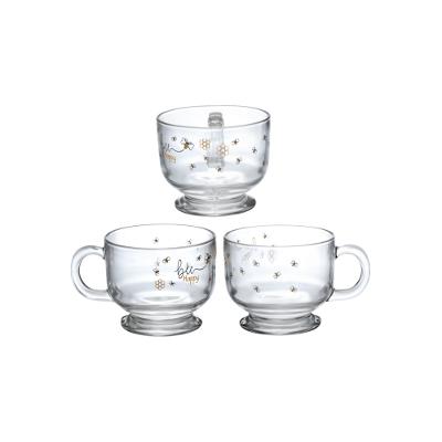 Caneca Vidro Jumbo Honey Hauskraft 500 ml