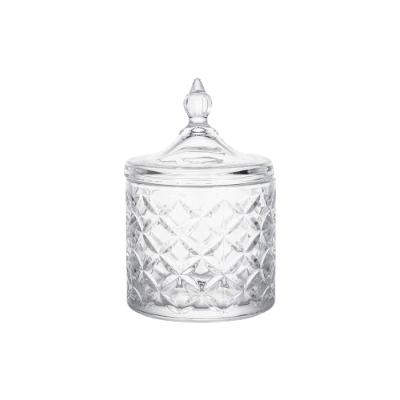 Potiche Decorativo De Vidro Amazônia 15,5cm - Hauskraft