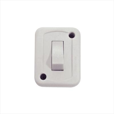 Interruptor de Sobrepor 1 Tecla Simples 10 A 250 V Tramontina Branco