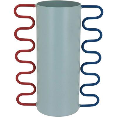 Vaso Metal 20x12x12cm Verde