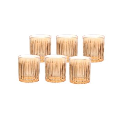 Conjunto De Copos BX Vidro Egeu Ab 330 Mililitros 6 Peças - Hauskraft