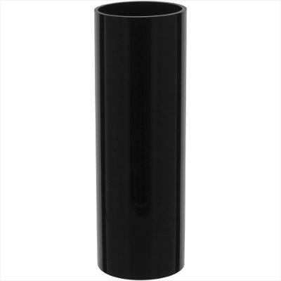 Vaso de Vidro 30x10x10cm Preto