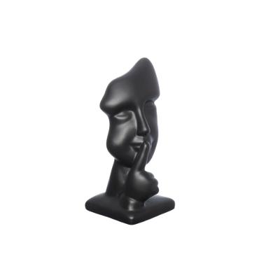 Figura Rosto Preto 160Mm