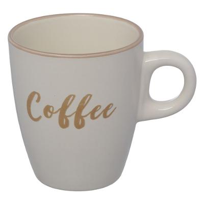 Caneca Cerâmica Rustic Hauskraft Bege 200 ml