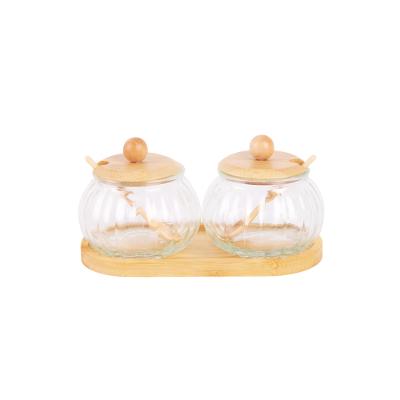 Saleiro de Vidro Transparente Doraine 230ml - Hauskraft