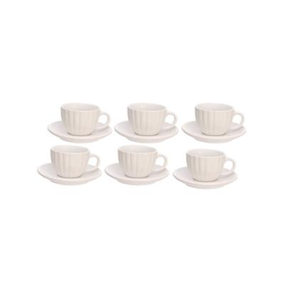 Xícara de Café Bella Branca 90ml com 6 Peças - Hauskraft