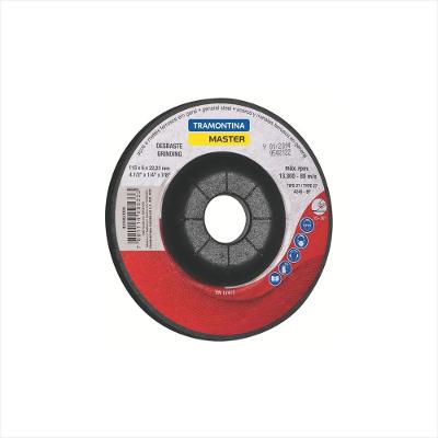Disco de Desbaste 4.1/2 Tramontina Master para Aços e Metais