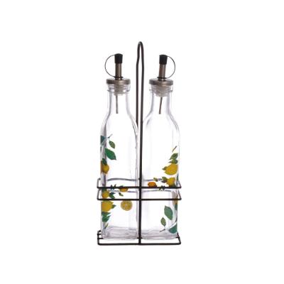 Galheteiro de Vidro Matir 250ml - Conjunto de 2 Peças