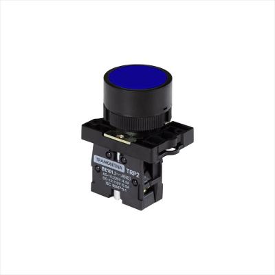 Botão de Impulso Tramontina TRP2-EA61 1NA Azul com Base de Plástico