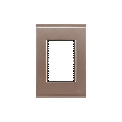Placa 3 Postos 4x2 Tramontina Liz Ouro Velho