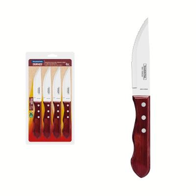 Conjunto Facas Jumbo Inox 4 Peças Vermelho Tramontina