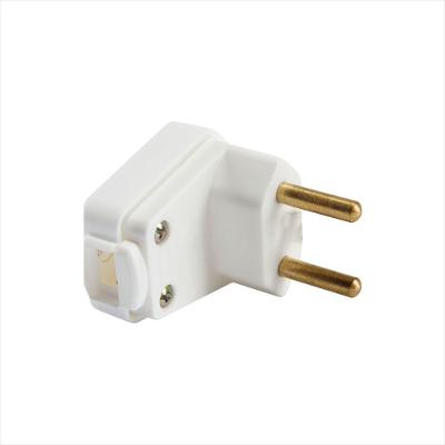 Plugue Angular 2P 250 V 10 A Tramontina Branco