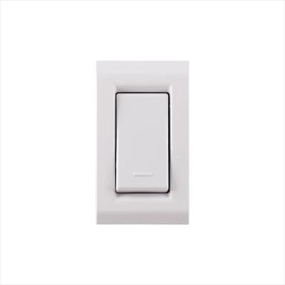 Conjunto Para Móvel 1 Interruptor Simples 10 A Tramontina Liz Branco