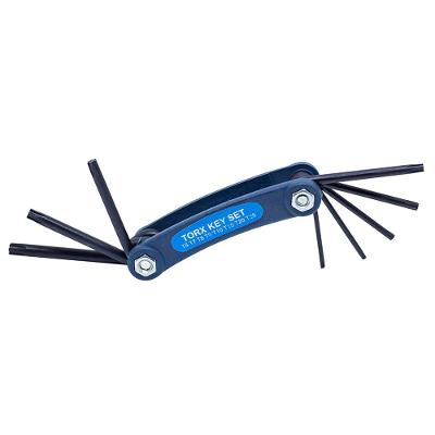 Chave Torx Dobrável S Furo 8 Peças Western