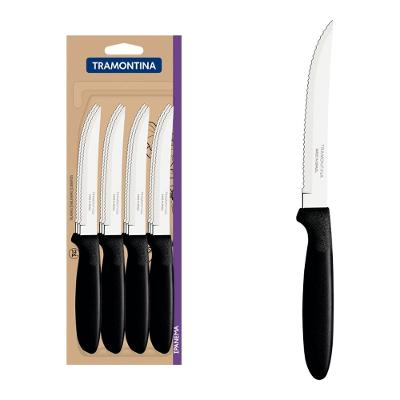 Conjunto Facas Churrasco Inox 12 Peças Ipanema Preto Tramontina