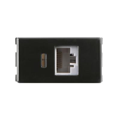 Módulo para Tomada para Transmissão de Dados RJ45 cat. 6 Tramontina Grafite