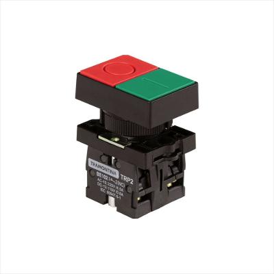 Botão Duplo Tramontina Trp2-El8325 1na + 1nf com Base de Plástico