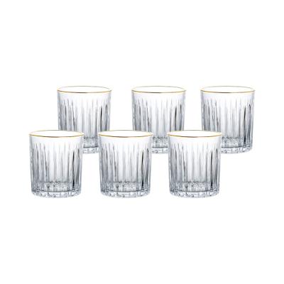 Conjunto De Copos BX Vidro Egeu Branco 330 Mililitros 6 Peças - Hauskraft