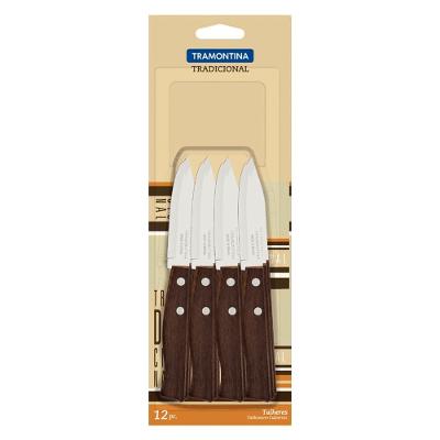 Kit Facas Legumes e Frutas Inox 12 Peças Tramontina