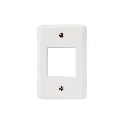 Placa 2 Postos Juntos 4x2 Tramontina Lux² Branca