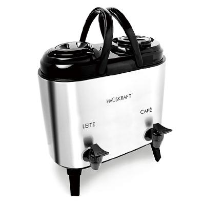 Botijão Térmico Duplo Inox 12L Hauskraft