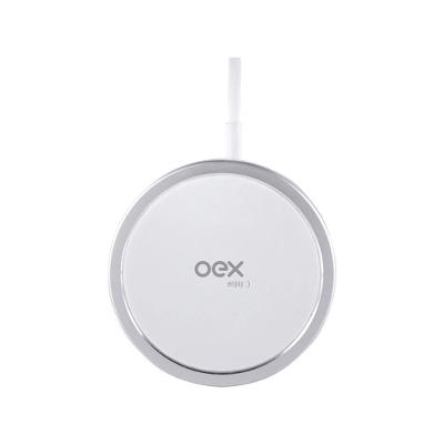 Carregador Wireless P/ Smartwatch Cw200 Branco  Oex Enjoy