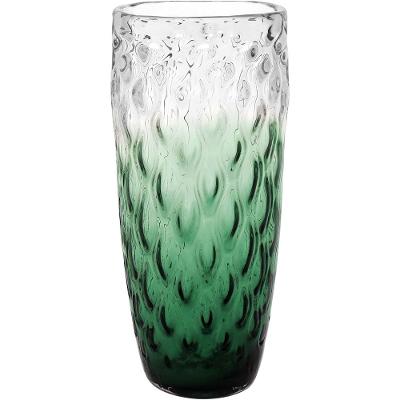 Vaso de Vidro 51x23x23cm Verde - VERDE