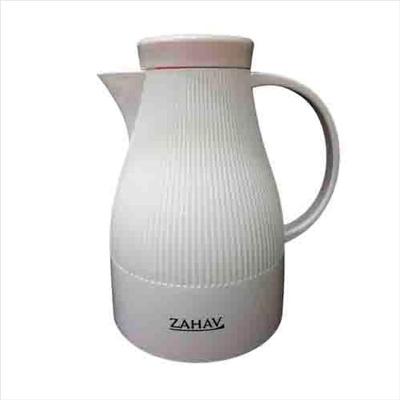 Garrafa Térmica 1L - Branca - (Com Ampola De Vidro) - Zahav