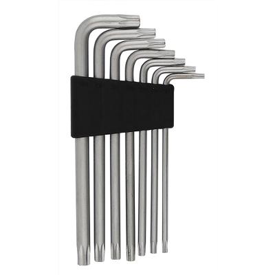 Chave Torx Longa S Furo 7 Peças Western
