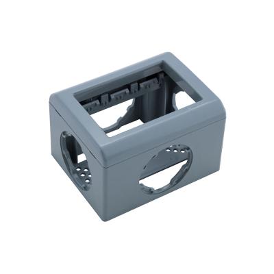 Caixa de Sobrepor X 3 Postos para Eletrodutos Tramontina LizFlex Multiuso Cinza