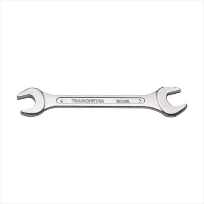 Chave Fixa 6x7 mm Tramontina Basic com Corpo em Aço Especial Cromado