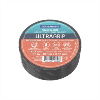 Fita Isolante Classe A 0,18x19 mm Tramontina Preta 10 metros