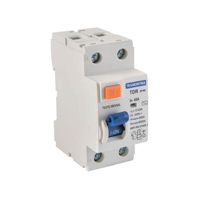 Interruptor TDR-40 2P 40 A 30 mA 6 KA Tramontina