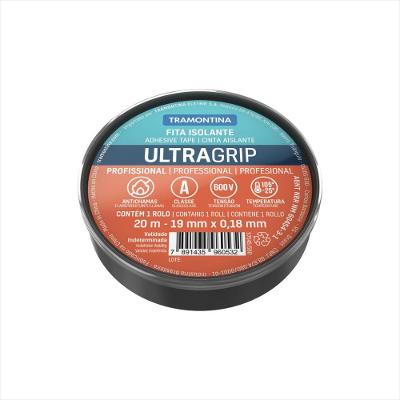 Fita Isolante Classe A 0,18x19 mm Tramontina Preta 20 m