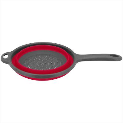 Escorredor 10x23x40cm Silicone Vermelho Retrátil Cooker - NH