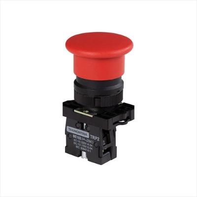 Botão de Emergência Tramontina Trp2-ES545 1NA+1NF com Base de Plástico