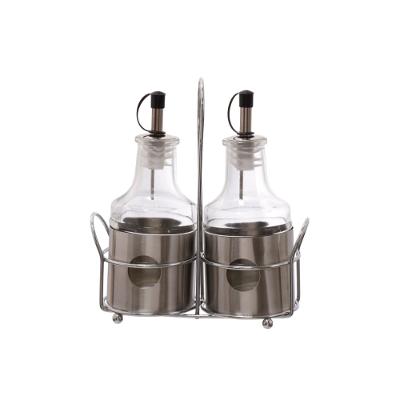 Galheteiro de Vidro Sup 200ml - Conjunto de 2 Peças