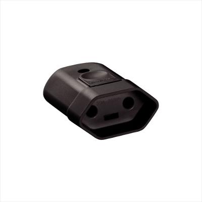 Plugue Fêmea 2P 250 V 20 A Tramontina Preto