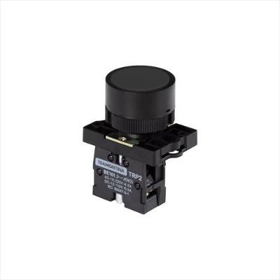 Botão de Impulso Tramontina Trp2-Ea21 1na Preto com Base de Plástico