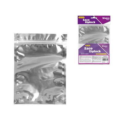 Saco Ziplock 16X24Cm Jogo 5 Peças Western Home
