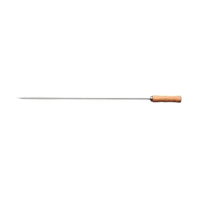Espeto Churrasco Inox 85Cm Madeira Tramontina