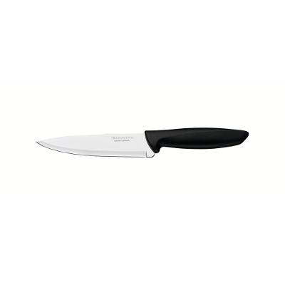 Faca Chef Inox 6 Plenus Preto Tradicional Tramontina