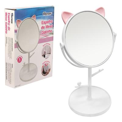 Espelho Mesa Gatinho Red 15Cm Western